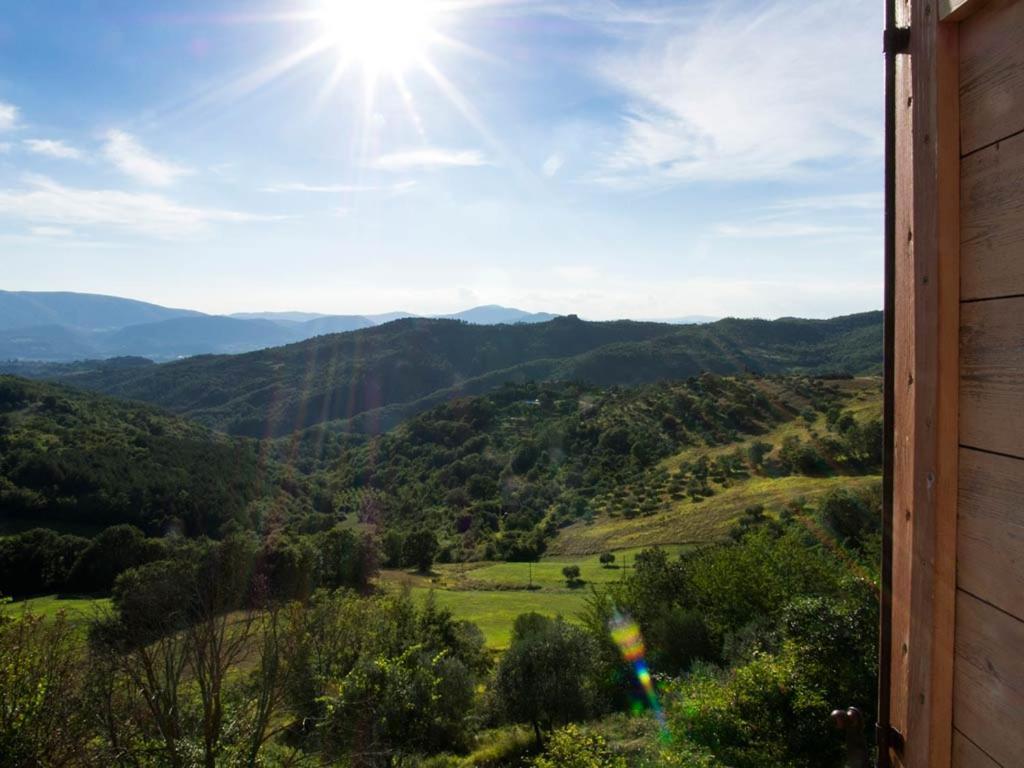 לינה וארוחת בוקר Casa La Valle, Gubbio, Frazione Santa Cristina מראה חיצוני תמונה